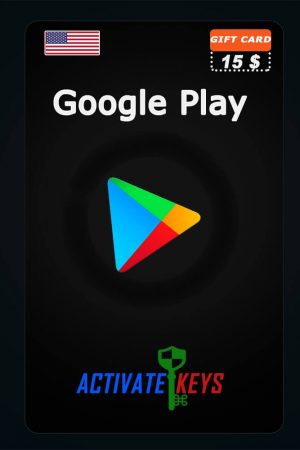 Google Play $15 Gift Card (USA)