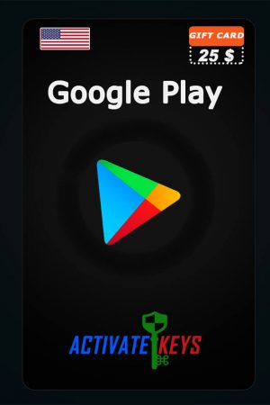 Google Play $25 Gift Card (USA)