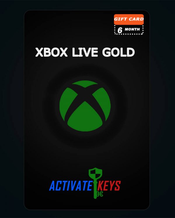 Xbox Live Gold 6 month